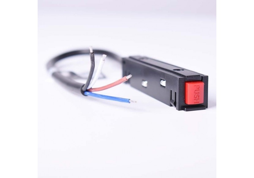 Connecteur d'alimentation avec câble pour rail magnétique-48V - CM-I-N - Barcelona LED