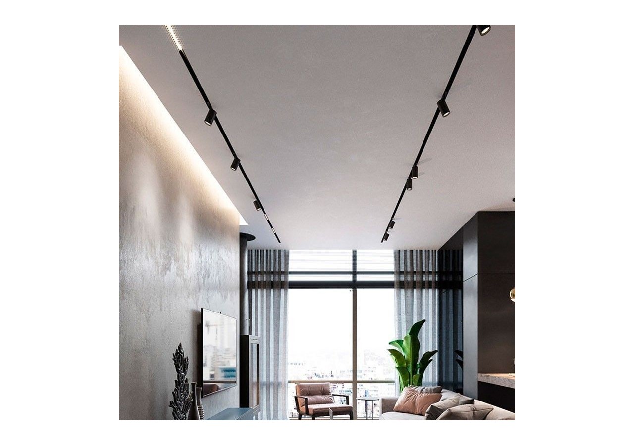 Connecteur d'alimentation avec câble pour rail magnétique-48V - CM-I-N - Barcelona LED