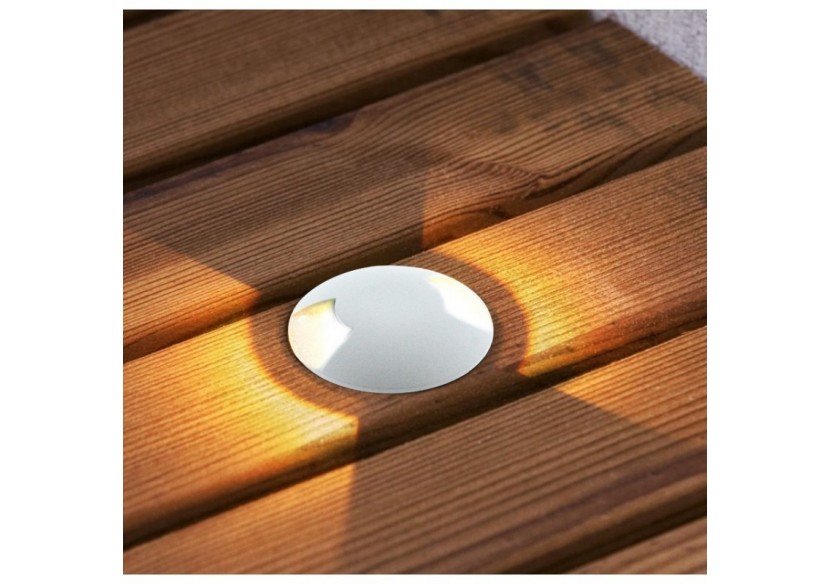 Balise encastrable au sol LED 0,75W 12V DC - BA50018-BC-B - Barcelona LED