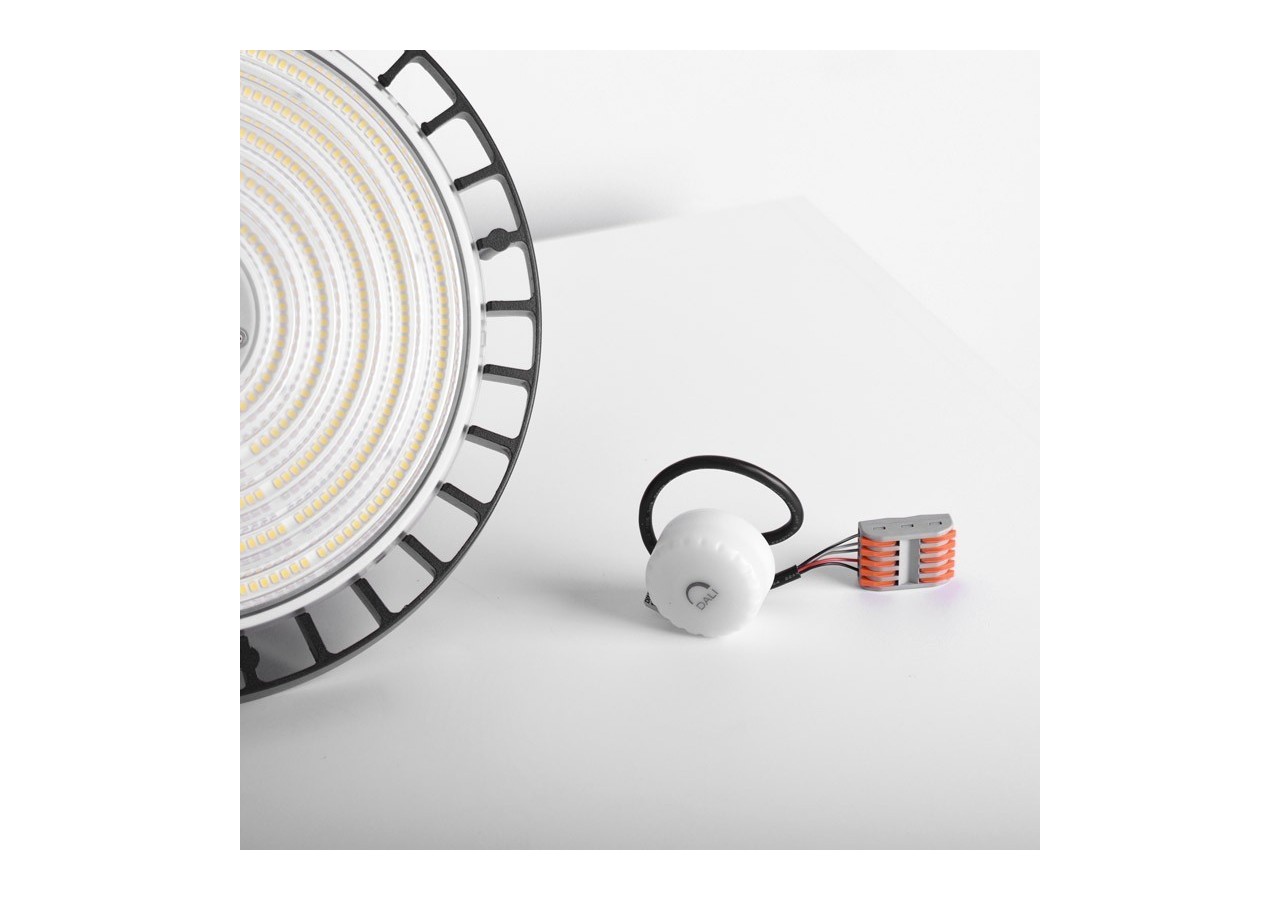 Cloche LED 200W avec driver PHILIPS et DALI IP65 - K8137-200-5K-D - Barcelona LED