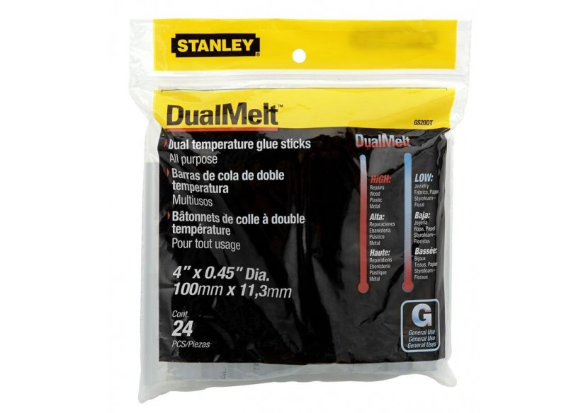 Baton De Colle Ø11,5Mm, Long. 100Mm - Sachet De 24Pcs - Stanley : Confort'Mat
