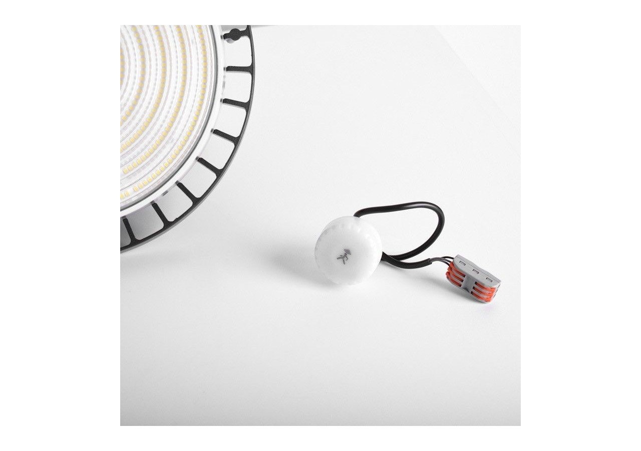 Cloche industrielle avec détecteur de mouvement 200W-Driver Philips-IP65 - K8137-200-5K-S - Barcelona LED