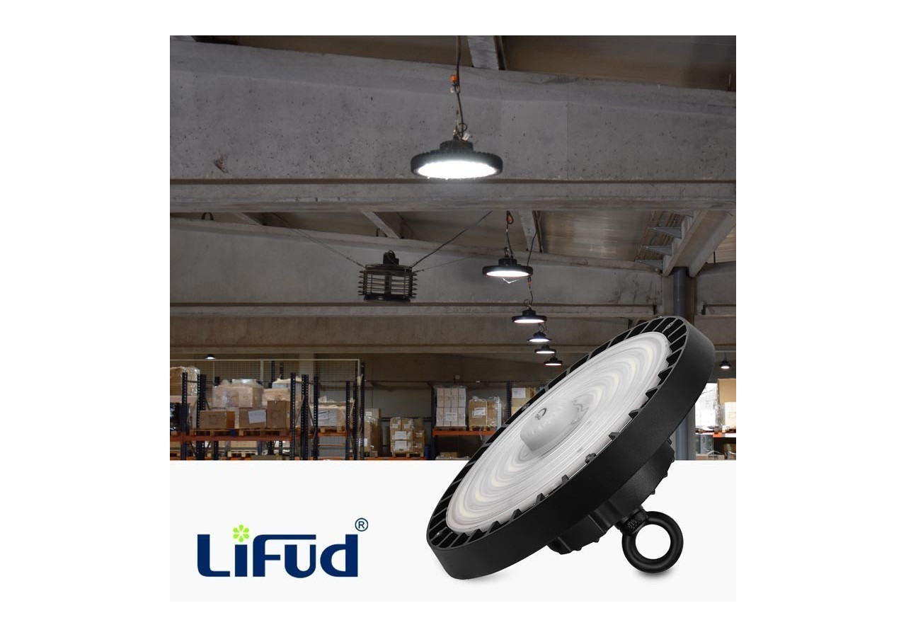Cloche industrielle LED 150W-Graduable DALI-IP65 - K8138-150-4K-D - Barcelona LED