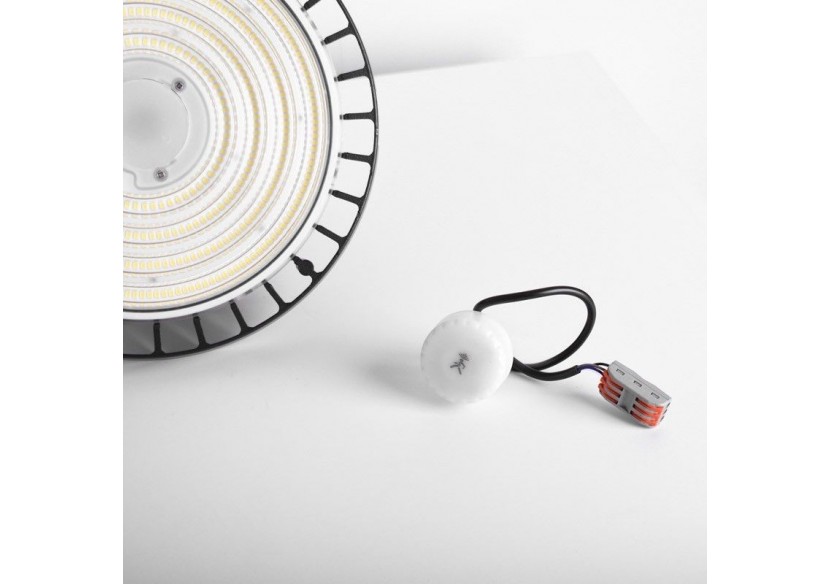 Cloche industrielle LED avec capteur de mouvement 150W-Dimmable-IP65 - K8138-150-4K-S - Barcelona LED