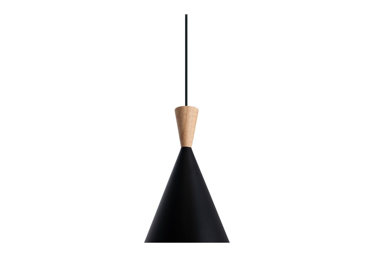 Suspension scandinave en métal et bois avec prise "Lima" - LN3012-EU-N - Barcelona LED