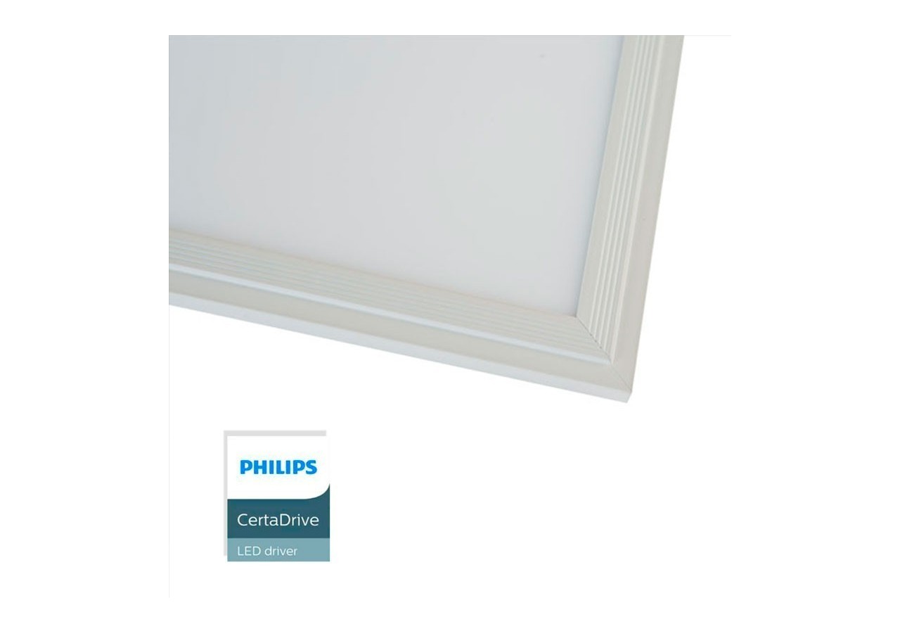 Lot de 6-Panneau LED 120x30 extra-plat-Driver Philips-44W-UGR19 - K5236-6-BC - Barcelona LED