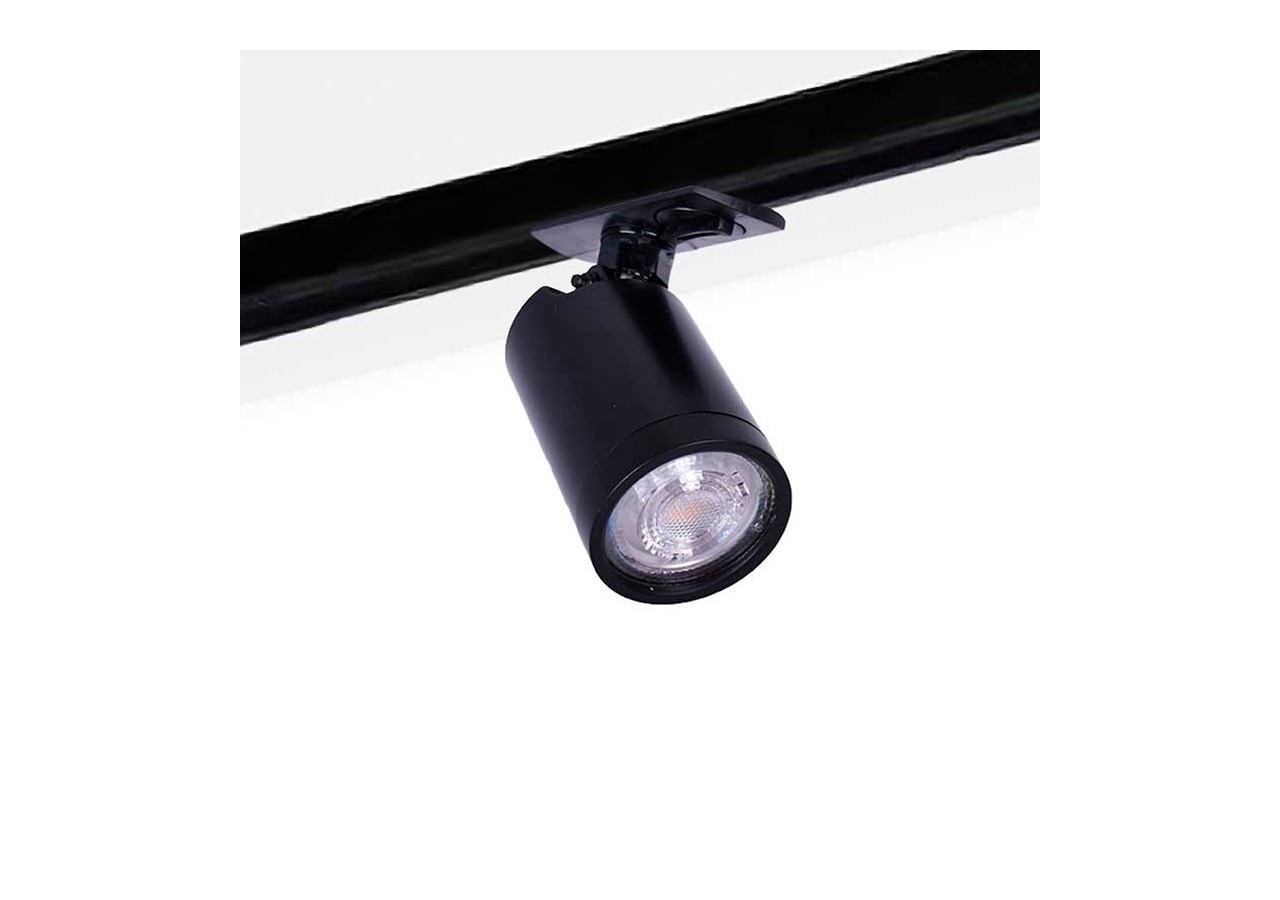 Spot sur rail monophasé avec douille GU10 - B989-N - Barcelona LED