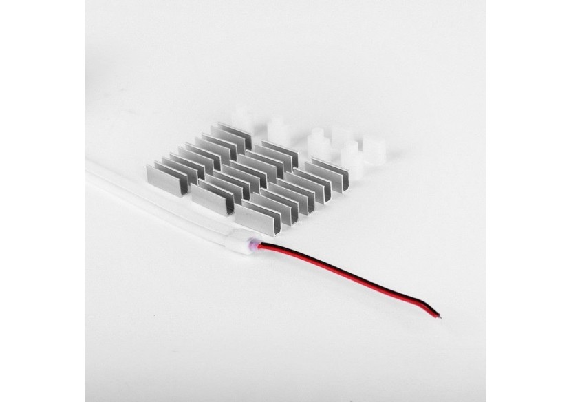 Néon LED flexible 24V DC-6x13mm-5 mètres-Kit complet-11W/m-IP67-À courbure latérale - N613-5M-270 - Barcelona LED