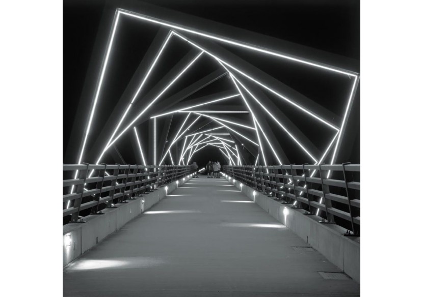 Néon LED flexible 24V DC-10x18mm-10 mètres-Kit complet-11W/m-IP67-À courbure latérale - N1018-10M-BF - Barcelona LED