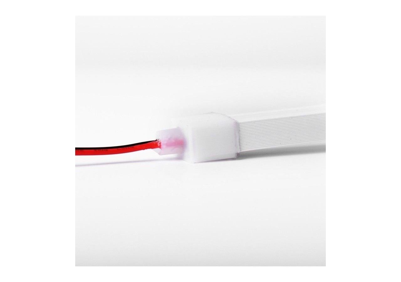 Néon LED flexible 24V DC-10x18mm-10 mètres-Kit complet-11W/m-IP67-À courbure latérale - N1018-10M-BF - Barcelona LED