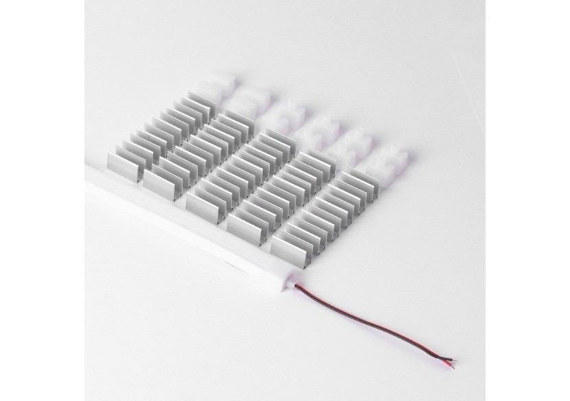 Néon LED flexible 24V DC-10x18mm-10 mètres-Kit complet-11W/m-IP67-À courbure latérale - N1018-10M-BF - Barcelona LED