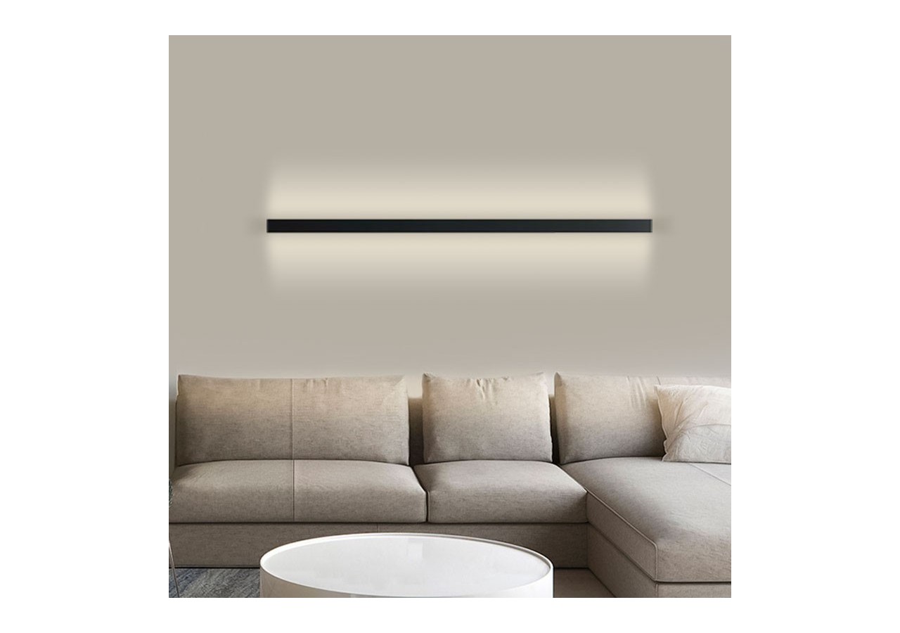 Applique murale linéaire LED intégrée-33W-150cm-IP20 - LN1578-150-N - Barcelona LED