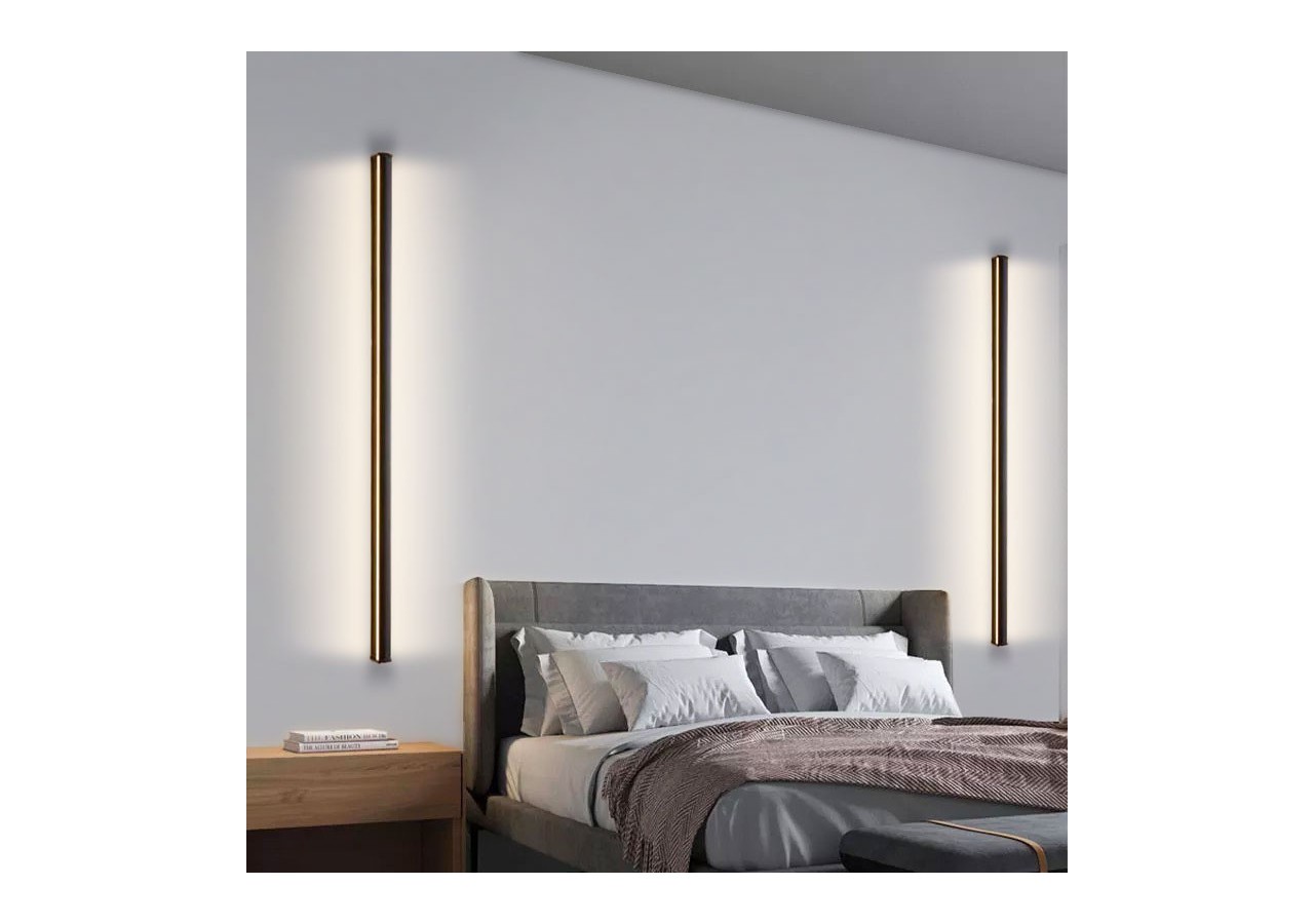 Applique murale linéaire LED intégrée-33W-150cm-IP20 - LN1578-150-N - Barcelona LED