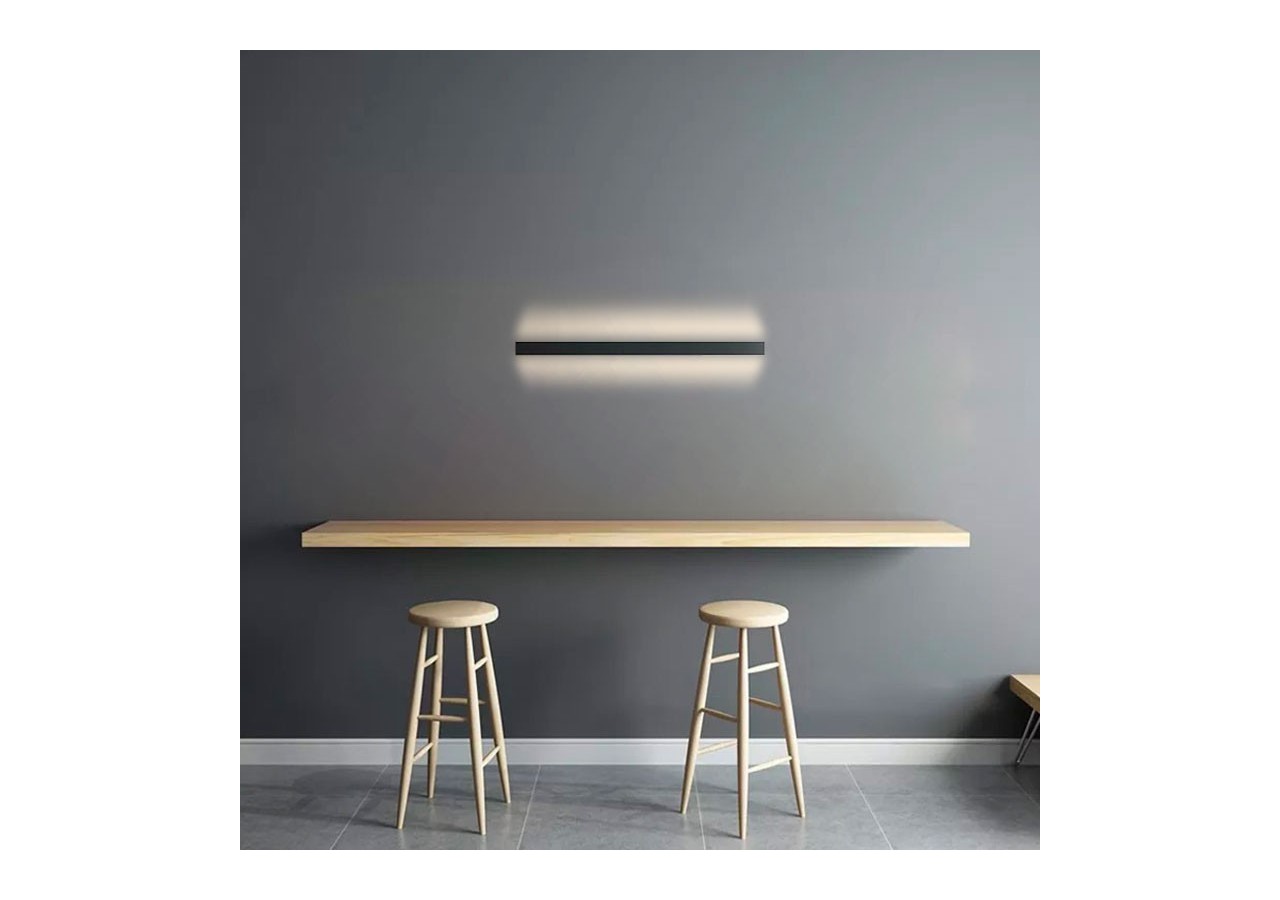 Applique murale linéaire LED intégrée-13W-60cm-IP20 - LN1578-60-N - Barcelona LED