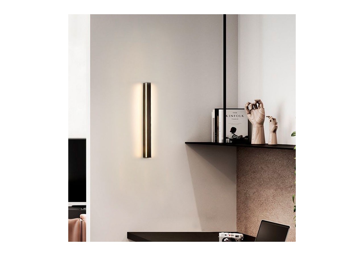 Applique murale linéaire LED intégrée-13W-60cm-IP20 - LN1578-60-N - Barcelona LED