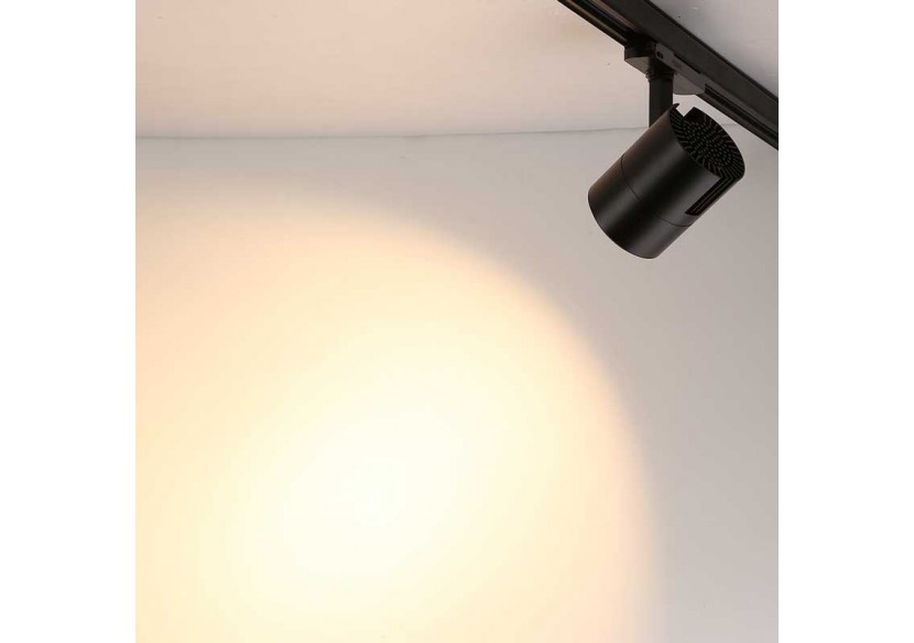 Spot LED sur rail triphasé CCT 42W-CRI 95-Driver Philips Xitanium intégré - B00591-N-CCT - Barcelona LED