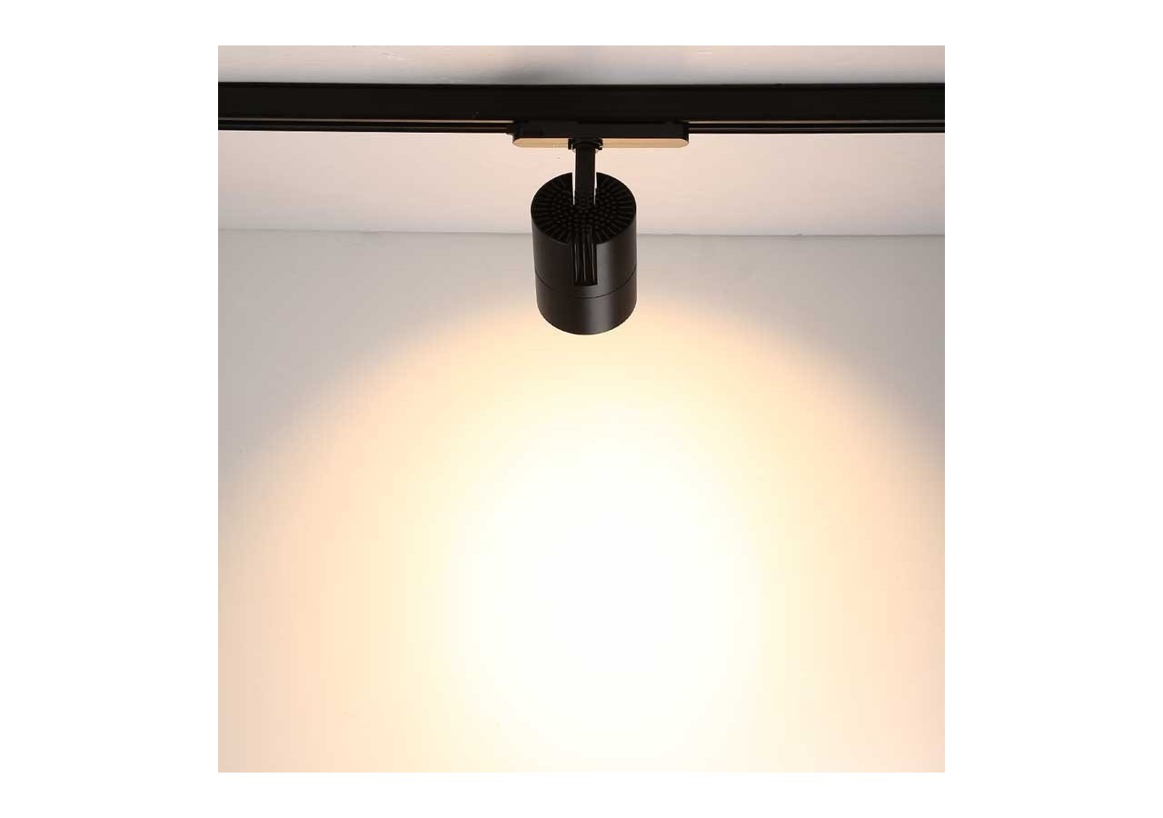 Spot LED sur rail triphasé CCT 42W-CRI 95-Driver Philips Xitanium intégré - B00591-N-CCT - Barcelona LED