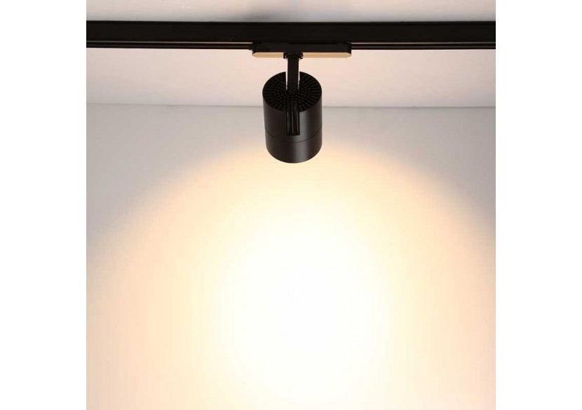 Spot LED sur rail triphasé CCT 42W-CRI 95-Driver Philips Xitanium intégré - B00591-N-CCT - Barcelona LED