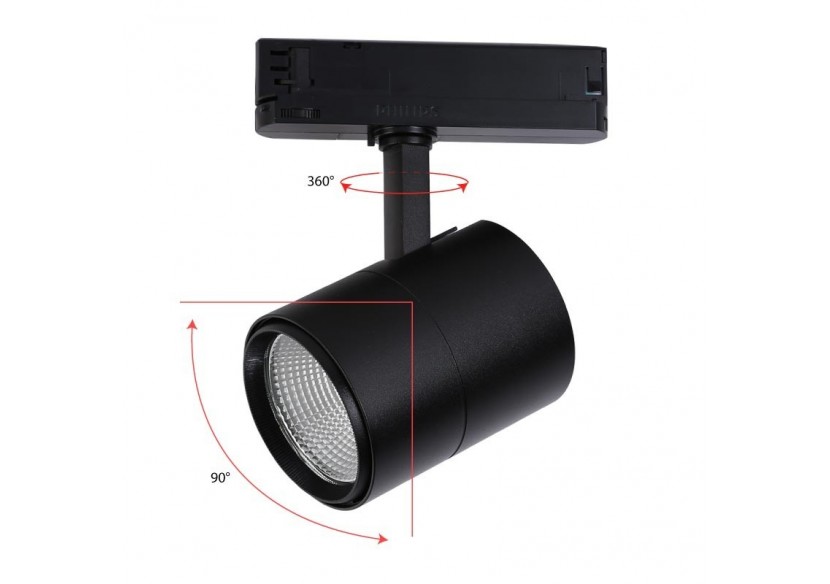 Spot LED sur rail triphasé CCT 42W-CRI 95-Driver Philips Xitanium intégré - B00591-N-CCT - Barcelona LED