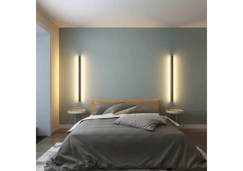 Profilé de surface en aluminium pour double ruban LED-23.5x22.6mm-Ruban ≤ 12mm-2 mètres - BPERFALP196-B - Barcelona LED