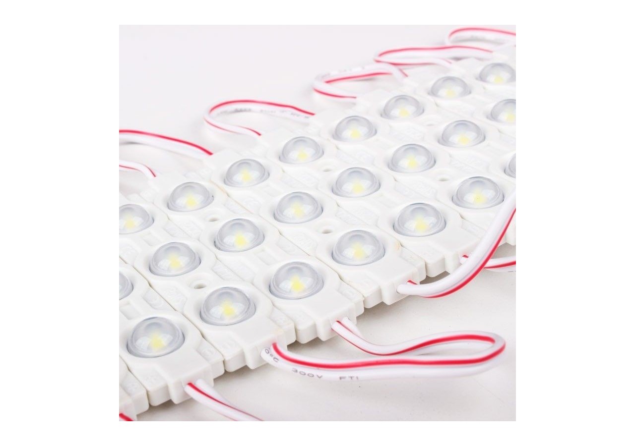 Modules LED pour rétro-éclairage 1.2W DC 12V IP65 blanc froid - BM1432BF - Barcelona LED