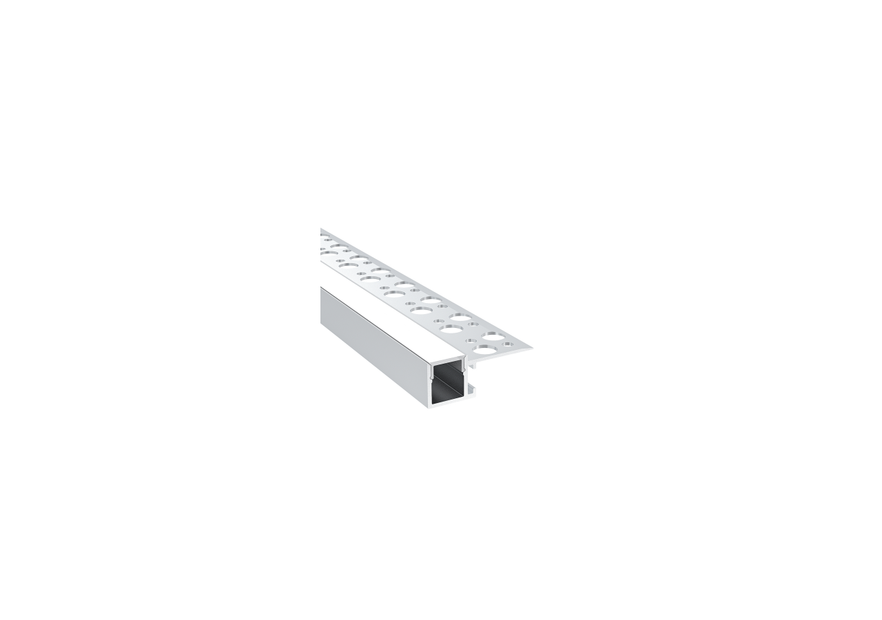 Profilé en aluminium pour ruban LED 35.9x14mm (2m) - BPERFALP068-SR1 - Barcelona LED