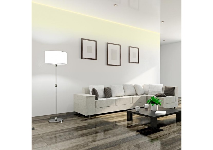 Profilé en aluminium pour ruban LED 35.9x14mm (2m) - BPERFALP068-SR1 - Barcelona LED