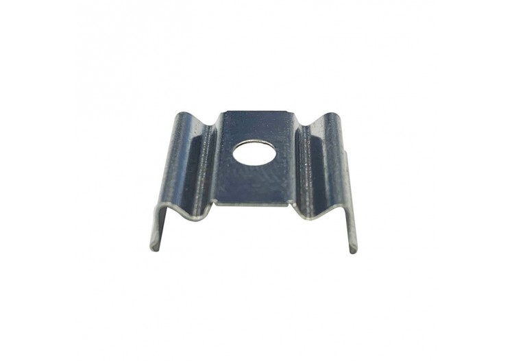 Agrafe métallique pour fixation du profilé à double bande LED réf. BPERFALP196 - BGMC196 - Barcelona LED 2