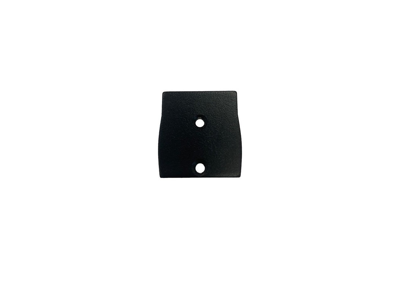 Embouts de finition pour profilé aluminium double ruban LED 23.5x22.6mm - BTPEC196-N-SA - Barcelona LED
