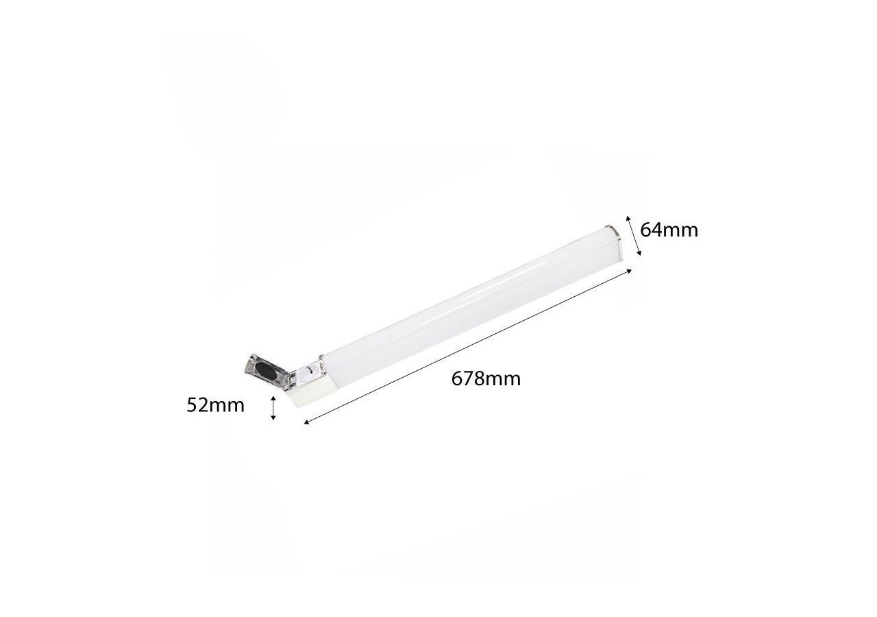 Applique LED salle de bain 15W avec prise - LE100-EU - Barcelona LED