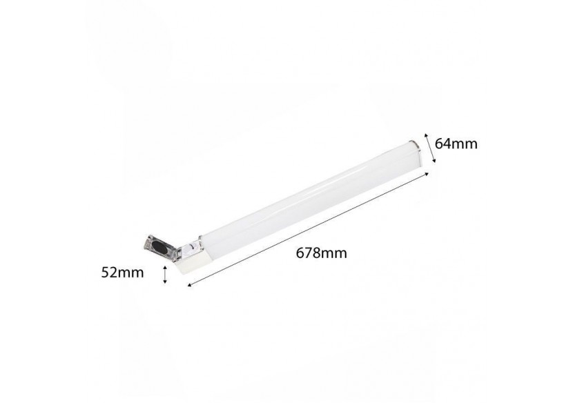 Applique LED salle de bain 15W avec prise - LE100-EU - Barcelona LED