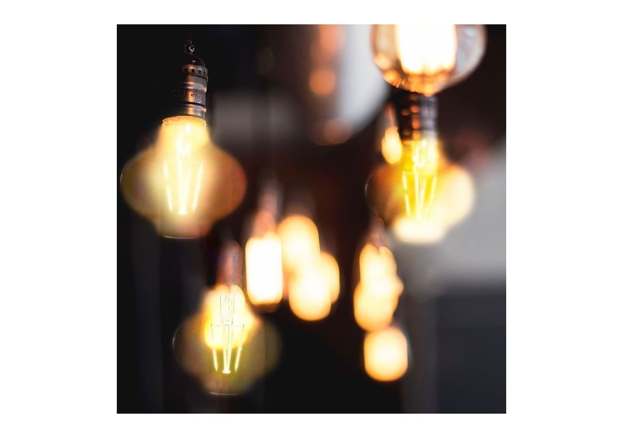 Ampoule à filament LED E27 G85-4W-Vintage Gold-2200K - BFD1-G85E27-BC - Barcelona LED