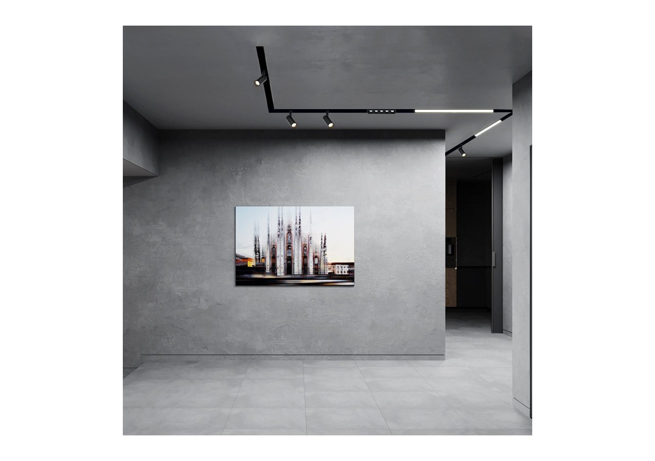 Spot LED sur rail magnétique 48V-6W-Noir - PMC-6W-N-BN - Barcelona LED