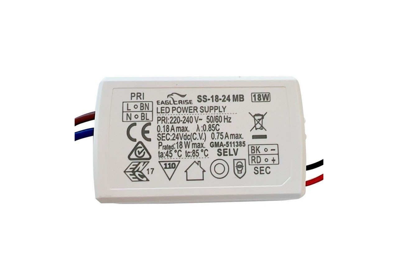 Spot encastrable en plâtre "SIDEREUS" en forme de lune-600x600 mm-17 W - B279-L - Barcelona LED