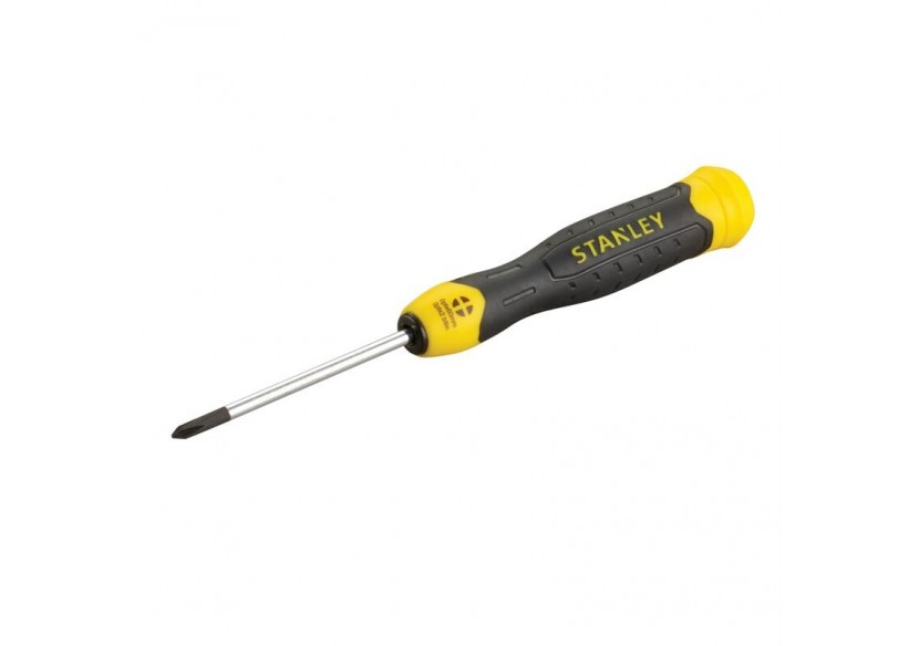 Tournevis Cushion Grip Phillips Ph0X60Mm - Stanley : Confort'Mat Tournevis Cushion Grip Phillips Ph0X60Mm - Stanley : Confort'Mat