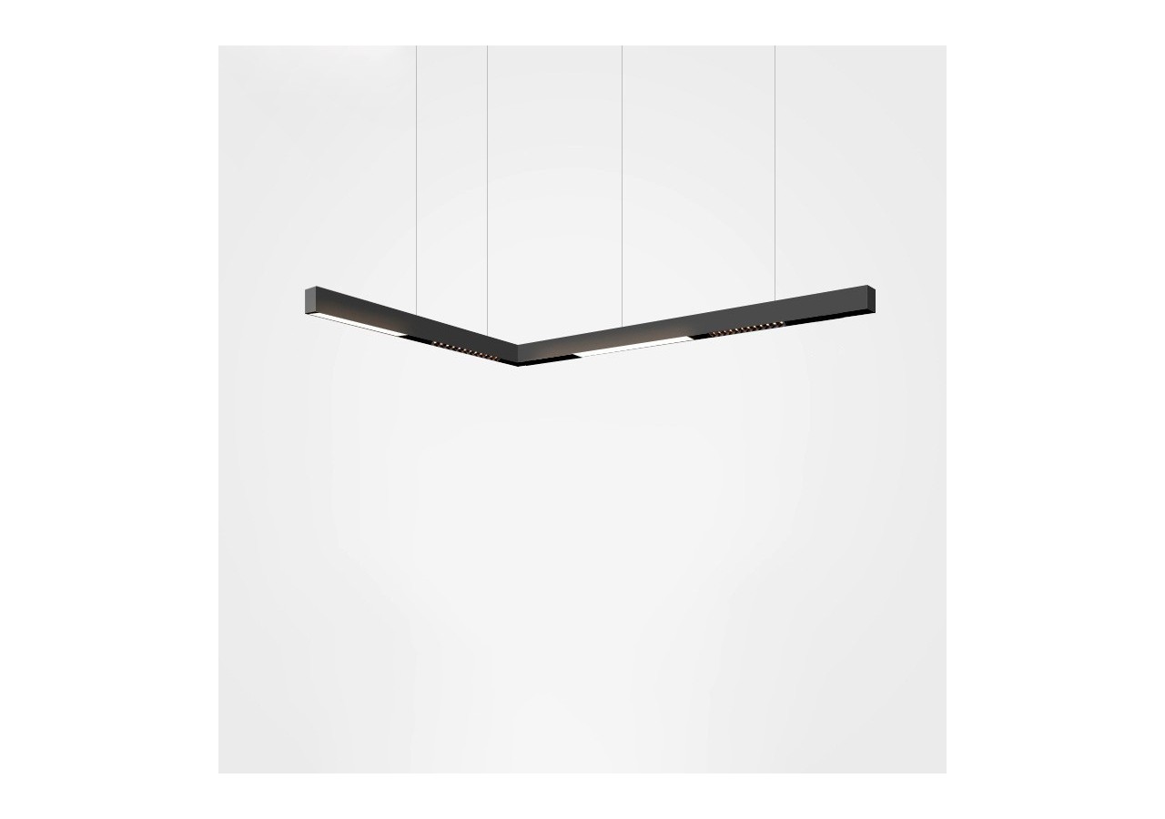 Spot LED linéaire opale sur rail magnétique 48V-10W-Noir - LM-300-N-BC - Barcelona LED