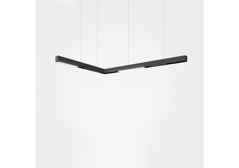 Spot LED linéaire opale sur rail magnétique 48V-10W-Noir - LM-300-N-BC - Barcelona LED