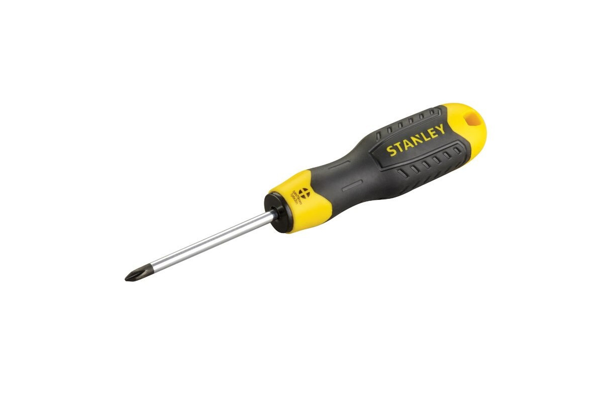 Tournevis Cushion Grip Phillips Ph1X75Mm - Stanley : Confort'Mat