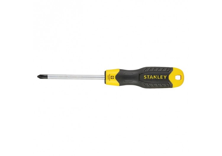 Tournevis Cushion Grip Phillips Ph2X100Mm - Stanley : Confort'Mat