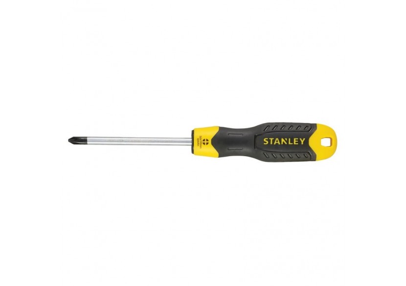 Tournevis Cushion Grip Phillips Ph2X100Mm - Stanley : Confort'Mat Tournevis Cushion Grip Phillips Ph2X100Mm - Stanley : Confort'Mat