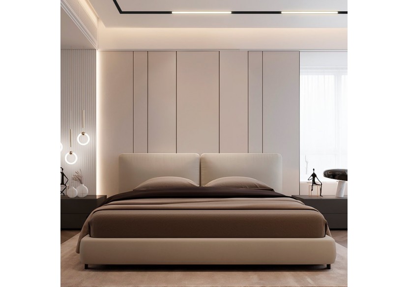 Spot LED linéaire opale sur rail magnétique 48V-20W-Noir - LM-600-N-BC - Barcelona LED