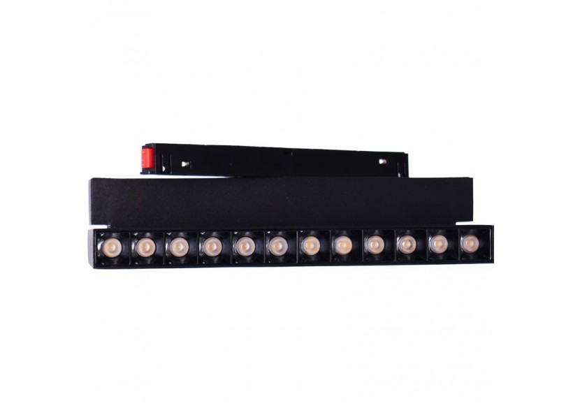Spot LED linéaire orientable sur rail magnétique 48V-12W-UGR16 - LM3480 - Barcelona LED