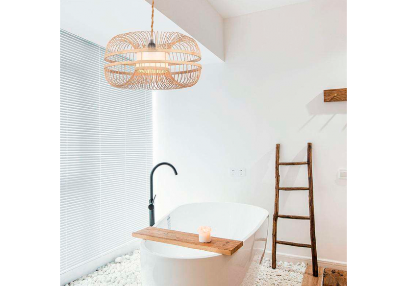 Suspension japonaise en bambou "Kaizen" - K179-CU - Barcelona LED