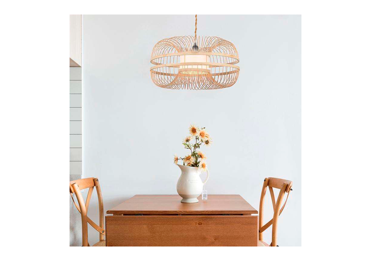 Suspension japonaise en bambou "Kaizen" - K179-CU - Barcelona LED