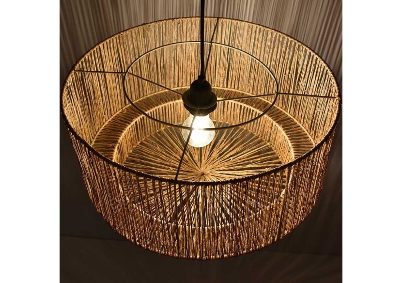 Suspension en fibres de jute "Bali" - K181-N - Barcelona LED