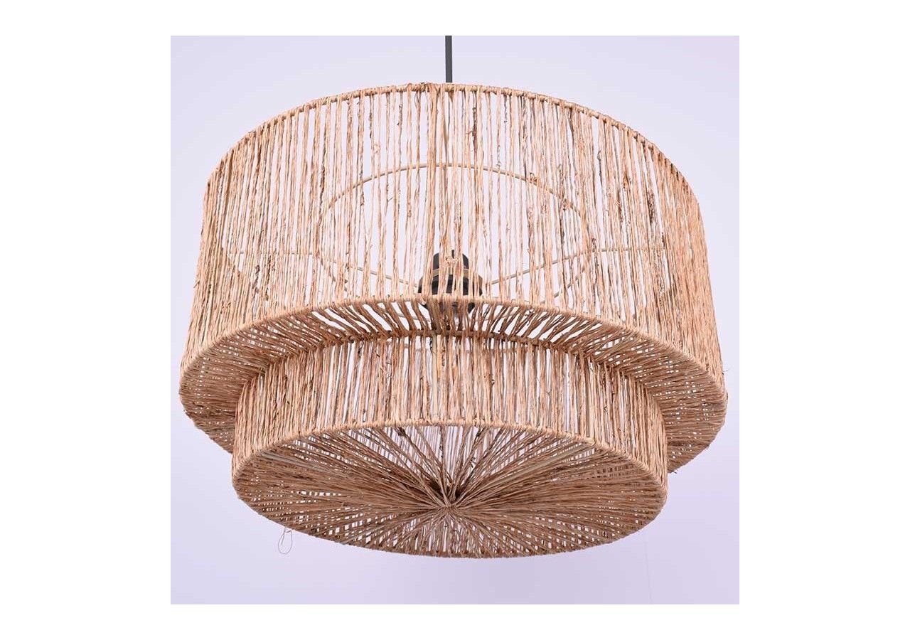 Suspension en fibres de jute "Bali" - K181-N - Barcelona LED