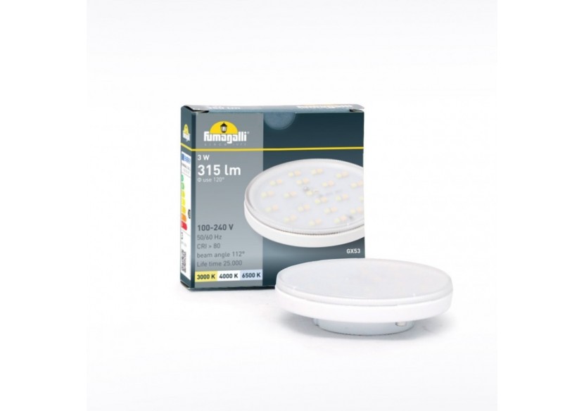 Balise LED encastrable FUMAGALLI "LETI 100" GX53-3W-IP66 - 2C4.000.000.AYG1K - Barcelona LED