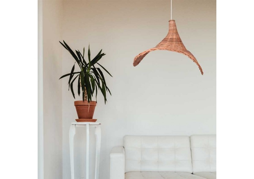 Suspension en osier "Tien" - K183-B - Barcelona LED