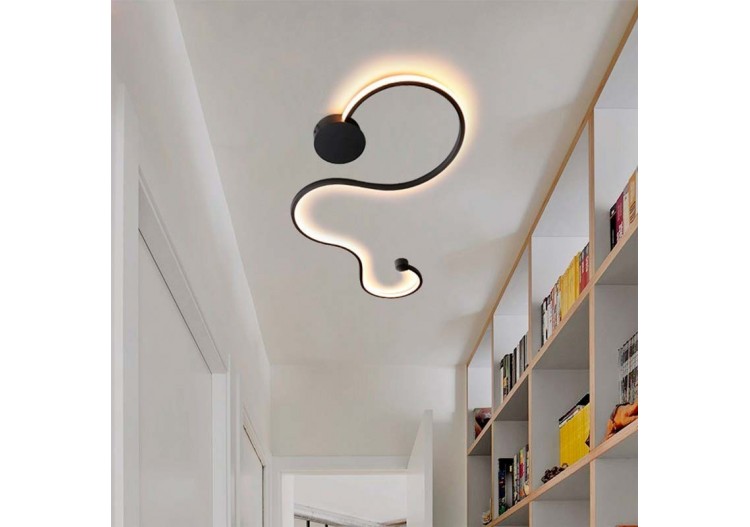 Applique murale "WAVE"-30W-2800K - L3074-N - Barcelona LED
