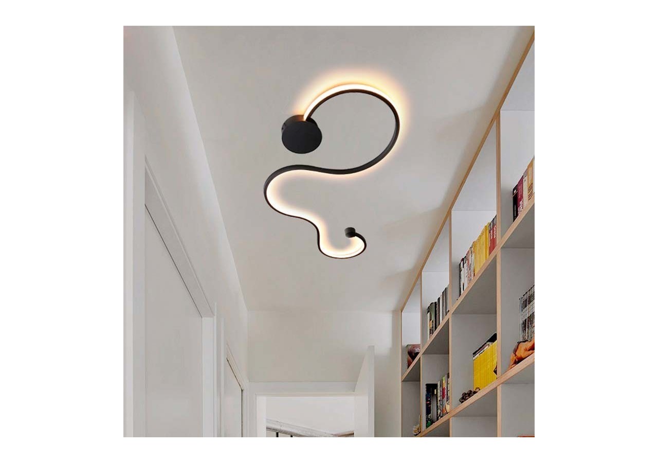 Applique murale "WAVE"-30W-2800K - L3074-N - Barcelona LED
